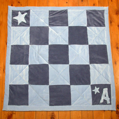 A quilt for baby Arky