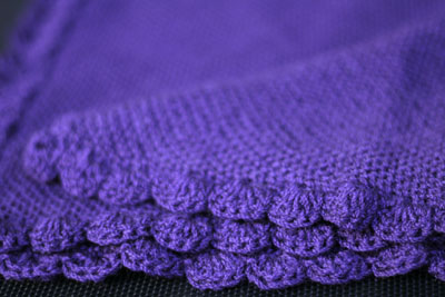Purple Dolly Blanket